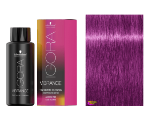 Schwarzkopf - Tinte Igora Vibrance 9,5-98 Tonalizador Violeta Rojo 60 ml (semipermanente)