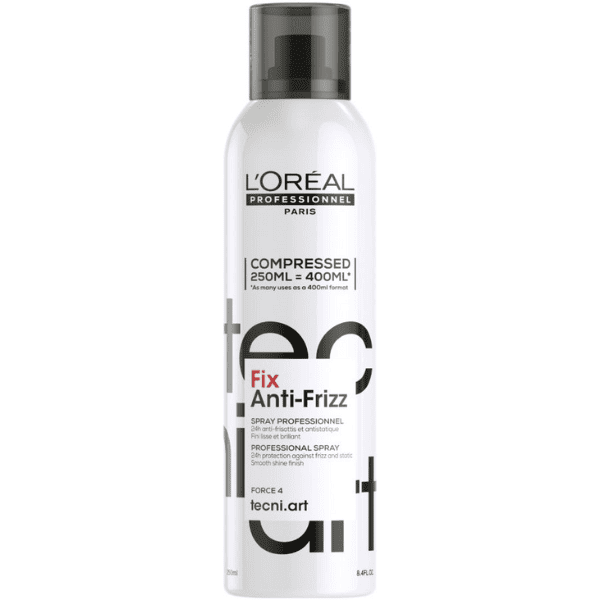 L`Oréal Tecni Art - Laca FIX ANTI-FRIZZ fijación fuerte 250 ml