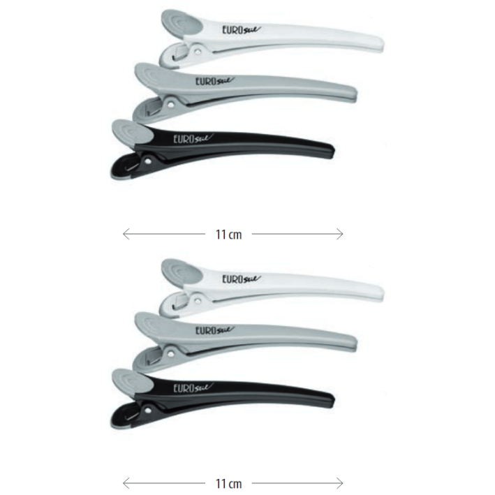 Eurostil - Pinzas Antideslizantes 11 cm 6 uds. (04376)