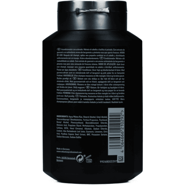 Sebastian - Acondicionador Con Aclarado Sebman THE SMOOTHER 250 ml