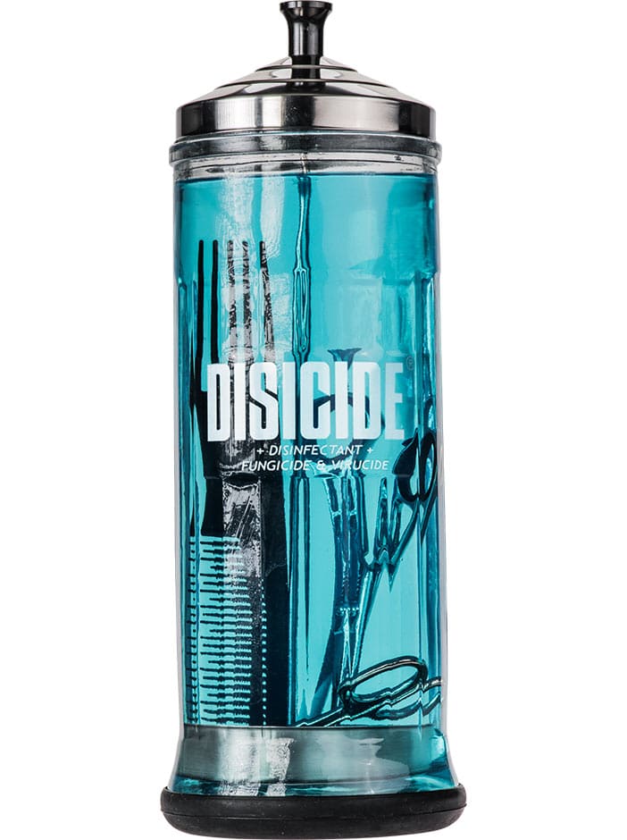 Disicide - Jarra de vidrio para rellenar con desinfectante 1100 ml (D300217)