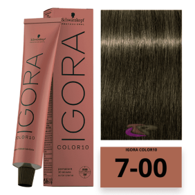 Schwarzkopf - Tinte COLOR Igora 10 Minutos 7-00 Rubio Medio Natural Intenso 60 ml