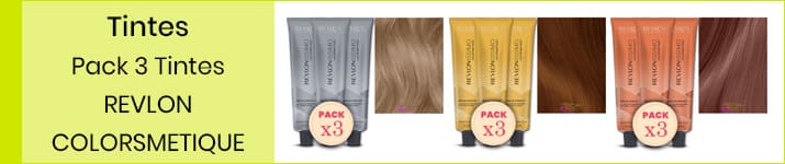 Pack 3 Tintes Revlon Colorsmetique 