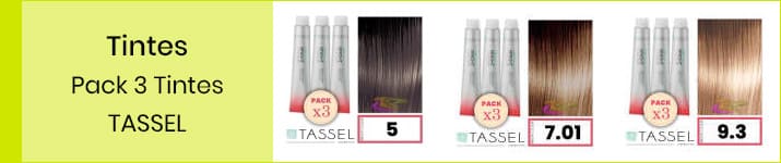 Pack 3 Tintes Tassel