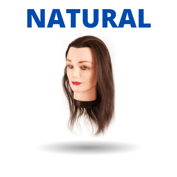 MANIQUÍES DE CABELLO NATURAL