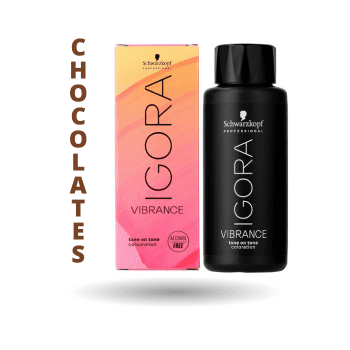 BAÑOS DE COLOR IGORA VIBRANCE CHOCOLATES
