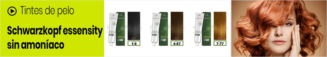 Tinte Schwarzkopf Essensity (sin amoniaco)