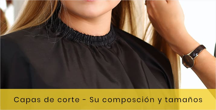 Capas de corte para peluquería y salones de belleza