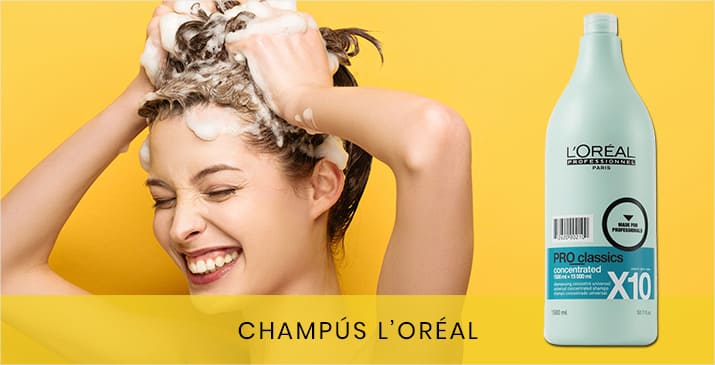 Champú L'Oréal, cuidado del cabello profesional