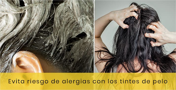 Tinte de pelo que reduce el riesgo de alergias