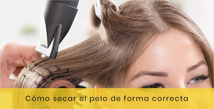 Tips de cómo secar el pelo correctamente con secador 