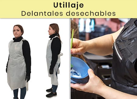 delantales desechables