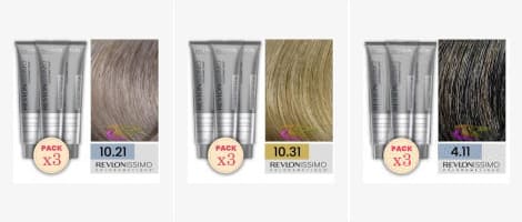 Pack 3 Tintes Revlon Colorsmetique