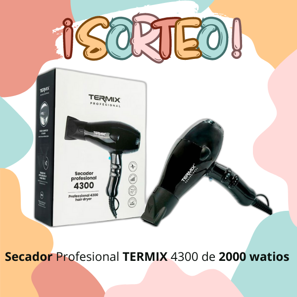 Secador TERMIX Profesional modelo 4300 de 2000 watios