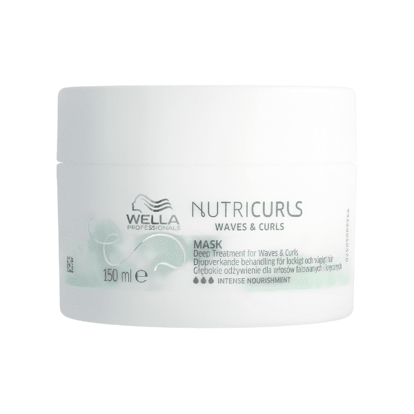 Wella - Mascarilla tratamiento intensivo Nutricurls para rizos y ondas 150 ml