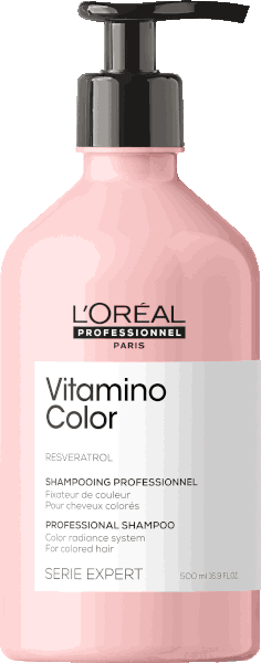 L`Oréal Serie Expert - Champú VITAMINO COLOR RESVERATROL cabellos teñidos 500 ml