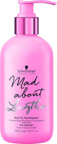 Schwarzkopf - Champú Cabello Largo MAD ABOUT LENGTHS Root To Tip Cleanser (Sin Sulfatos) 300 ml