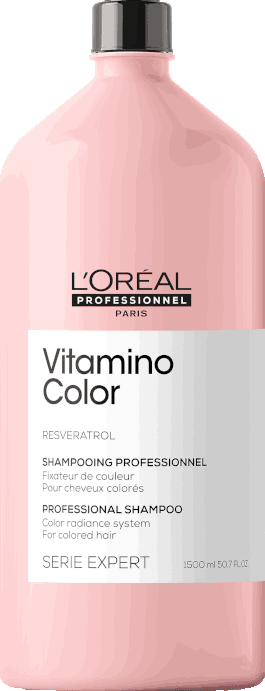 L`Oréal Serie Expert - Champú VITAMINO COLOR RESVERATROL cabellos teñidos 1500 ml