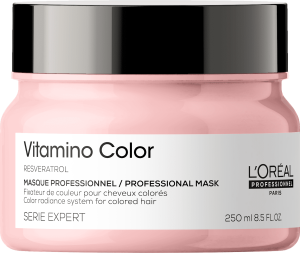 L`Oréal Serie Expert - Mascarilla VITAMINO COLOR RESVERATROL cabellos teñidos 250 ml