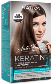 Kativa - Alisado Brasileño SIN PLANCHA Xpert Repair (para reparar puntas abiertas) 150ml