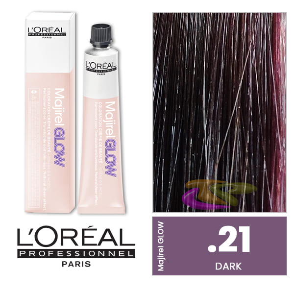 L`Oréal - Tinte MAJIREL GLOW Dark .21 Frozen Rosé 50 ml