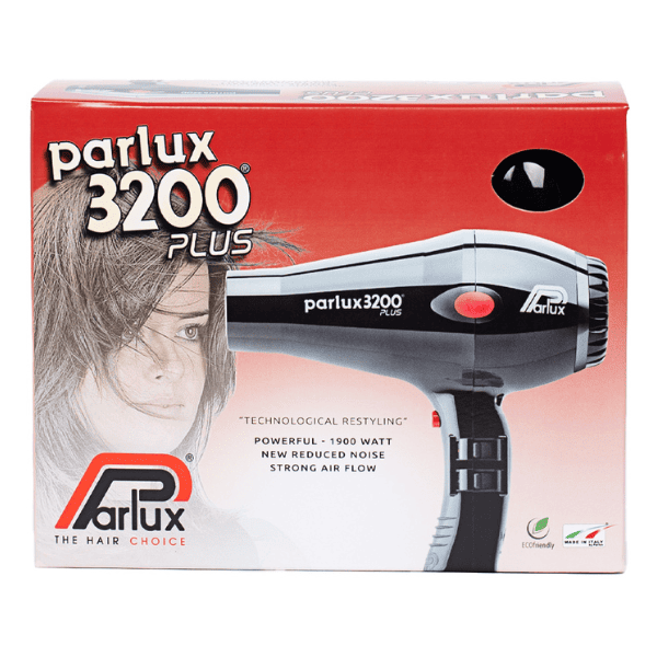 Parlux - Secador de pelo 3200 PLUS Negro 1900 watios