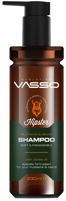 Vasso - Champú MUSTACHE & BEARD 260 ml (06550)