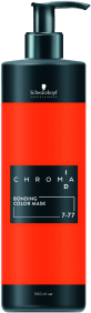 Schwarzkopf - Mascarilla Chroma ID Bonding de Color 7-77 de 500 ml
