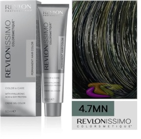 Revlon - Tinte REVLONISSIMO COLORSMETIQUE 4.7MN Castaño Medio Máxima Neutralización 60 ml