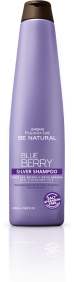 Be Natural - Champú BLUEBERRY Silver cabellos grises (elimina reflejos amarillos) 350 ml