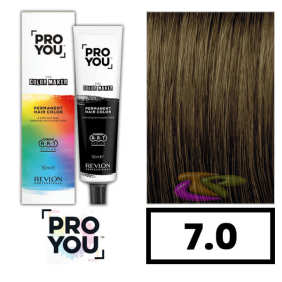 Revlon Proyou - Tinte THE COLOR MAKER 7.0 Rubio Medio 90 ml
