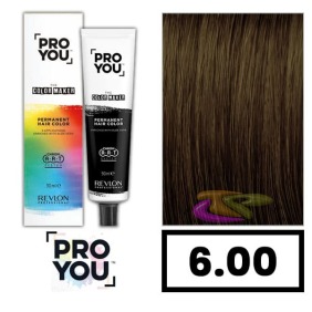 Revlon Proyou - Tinte THE COLOR MAKER 6.00 Rubio Oscuro Cálido 90 ml