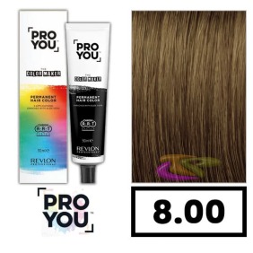 Revlon Proyou - Tinte THE COLOR MAKER 8.00 Rubio Claro Cálido 90 ml