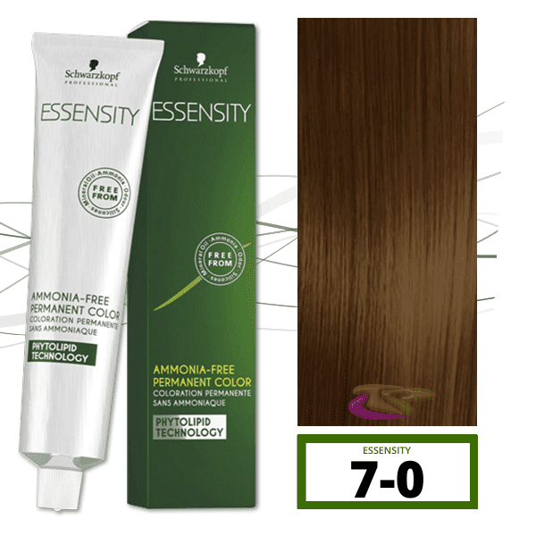 Schwarzkopf - Tinte ESSENSITY Sin Amoniaco Nature 7-0 Rubio Medio Natural 60 ml 