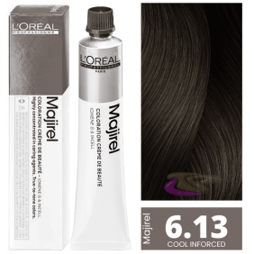L`Oréal - Tinte MAJIREL Cool Inforced 6.13 Rubio Oscuro Ceniza Dorado 50 ml