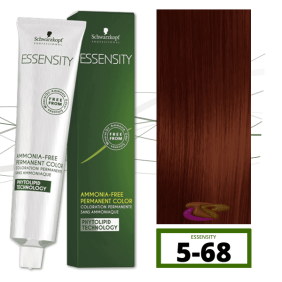 Schwarzkopf - Tinte ESSENSITY Sin Amoniaco Teca 5-68 Castaño Claro Marrón Rojo 60 ml