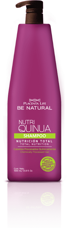 Be Natural - Champú NUTRI QUINUA cabellos procesados químicamente 1000 ml
