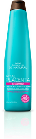 Be Natural - Champú VITAL PLACENTA cabellos débiles y con tendencia a la caída 350 ml