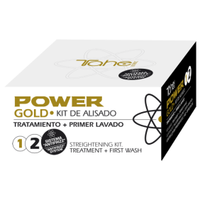 Tahe Botanic - Kit PROFESIONAL DE ALISADO individual POWER GOLD (Dura 3 meses aprox.)