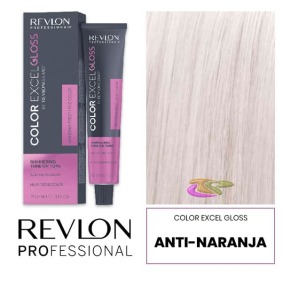Revlon - Matizador COLOR EXCEL GLOSS Sin Amoniaco .01 ANTI-NARANJA 70 ml