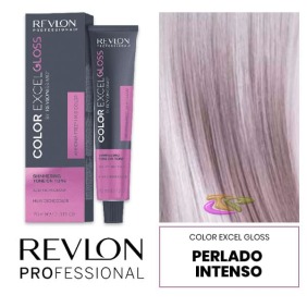 Revlon - Ultra Matizador COLOR EXCEL GLOSS Sin Amoniaco .22 PERLADO INTENSO (quita el amarillo) 70 ml