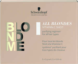 Schwarzkopf Blondme - Shot Vitamina C Detox RUBIOS (5 sobres x 5 gr)