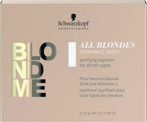 Schwarzkopf Blondme - Shot Vitamina C Detox RUBIOS (5 sobres x 5 gr)