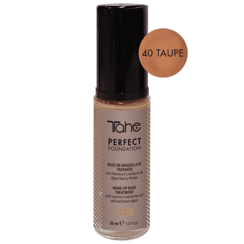 Tahe - Base de Maquillaje PERFECT fps.15 Nº 40 Taupe 30 ml