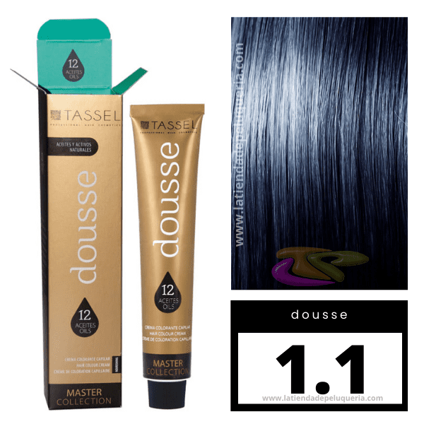 Tassel - Tinte DOUSSE Nº 1.1 NEGRO AZUL 100 ml (06855)