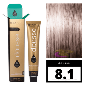 Tassel - Tinte DOUSSE Nº 8.1 RUBIO CLARO CENIZA 100 ml (06868)