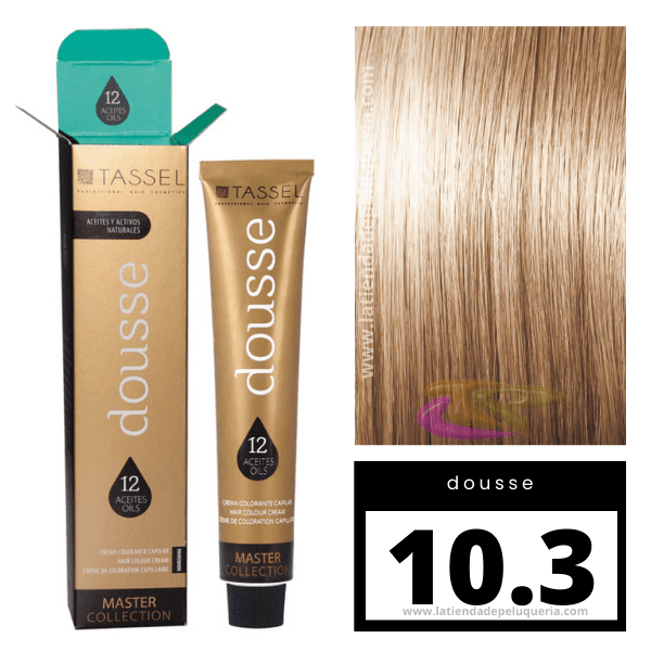 Tassel - Tinte DOUSSE Nº 10.3 RUBIO PLATINO DORADO 100 ml (06875)