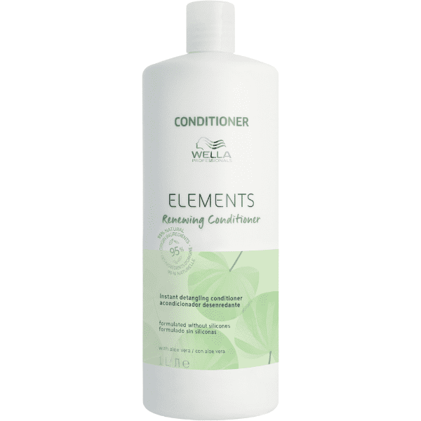 Wella - Acondicionador ELEMENTS Renewing (Renovador) Sin Siliconas 1000 ml