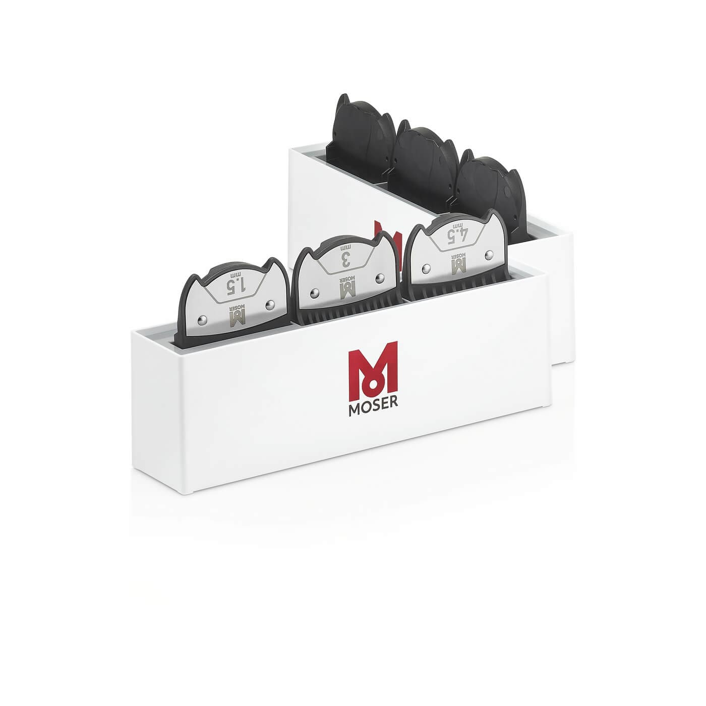 Moser - Caja 6 Peines Corte Premium Magnéticos (1801-7000)