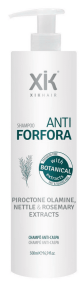 Xik Hair - Champú ANTIFORFORA anti-caspa (con Piroctone Olamine, Nettle y Rosemary Extracts) (Natural - Vegano) 500 ml